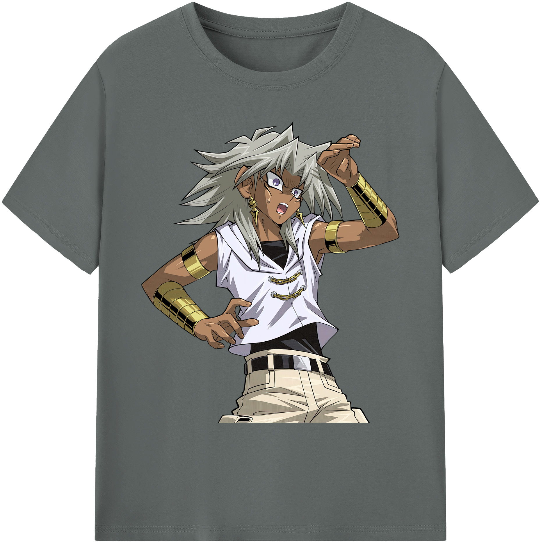 （画像用） 遊☆戯☆王 Yu-Gi-Oh! 綿100％ メンズ半袖Tシャツ｜肌触りやわらか＆通気性